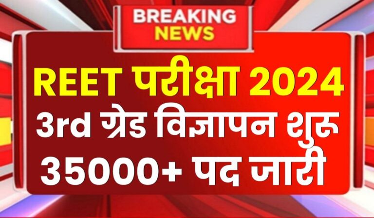 REET Bharti 2024