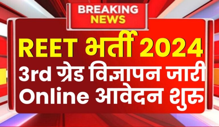 REET Notification 2024