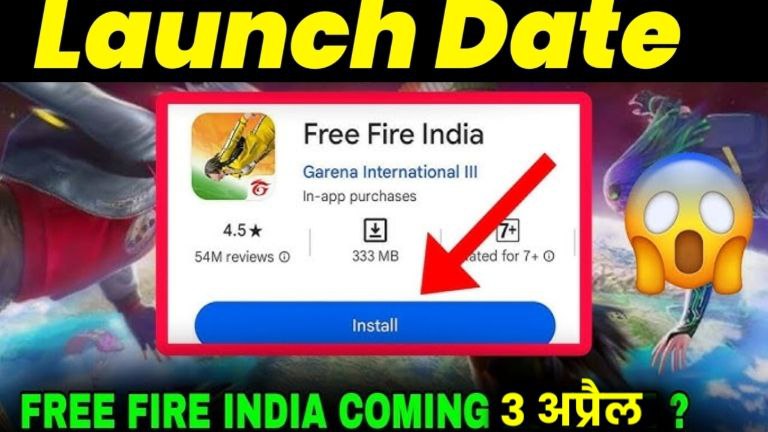 Free Fire India Launch Date