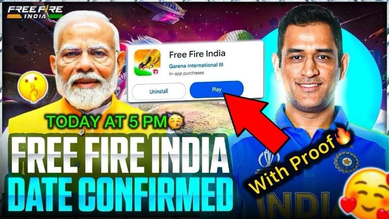 Free Fire India Launch Date 2025
